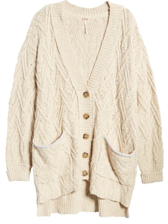 Free People Sweaters - Free People Montana Cable Knit Cardigan